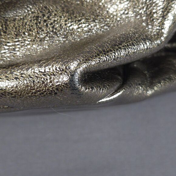 Coach Brooke Hobo Bag Metallic Gold Leather F17165 Slouchy Shoulder Purse Y2K - Picture 8 of 16